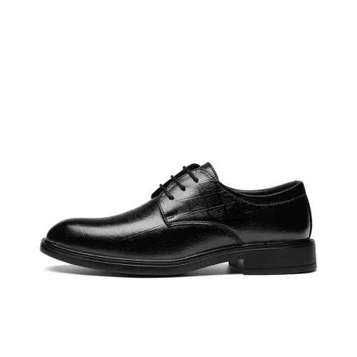 CARTELO Dress Shoes Men Low Top Black