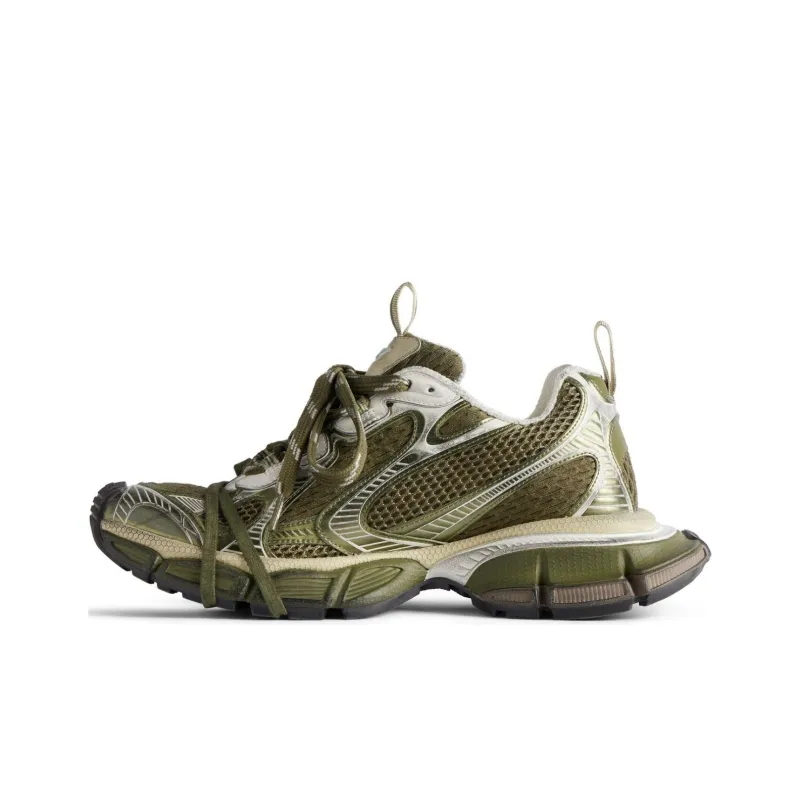 Balenciaga 3XL Dark Green Light Beige-0
