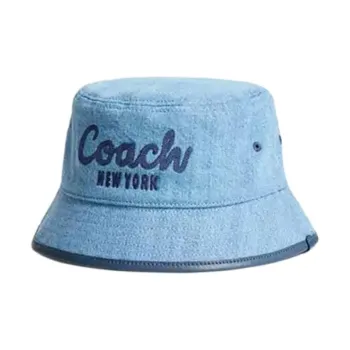 COACH Denim Bucket Hat