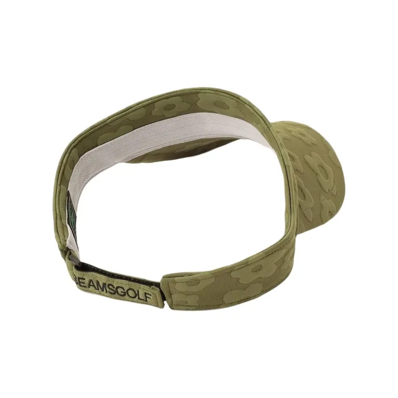 Beams Polyester Sun Protection Hats Women's White/Blue/Green-5