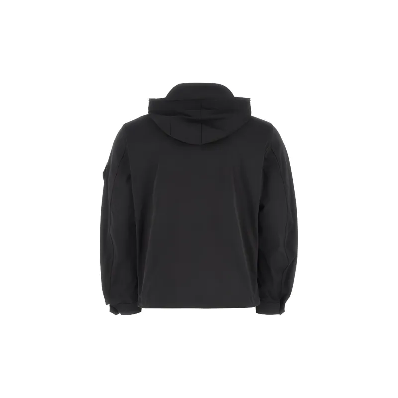 TEN C Long Sleeved Hooded Drawstring Jacket-1
