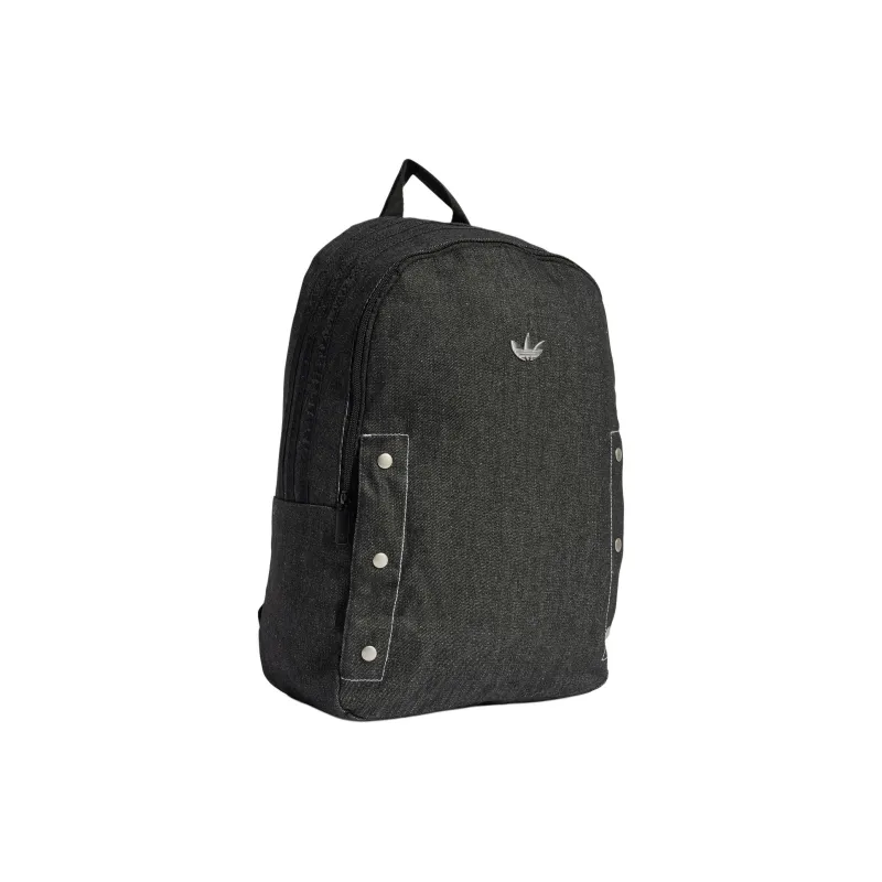 Adidas Originals Cotton And Recycled Polyester Blend Backpack Regular Women's Black-1