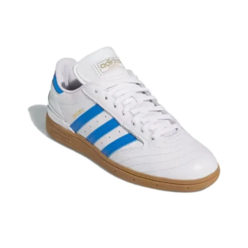 Adidas Busenitz Cloud White Blue Bird Gold Metallic-2