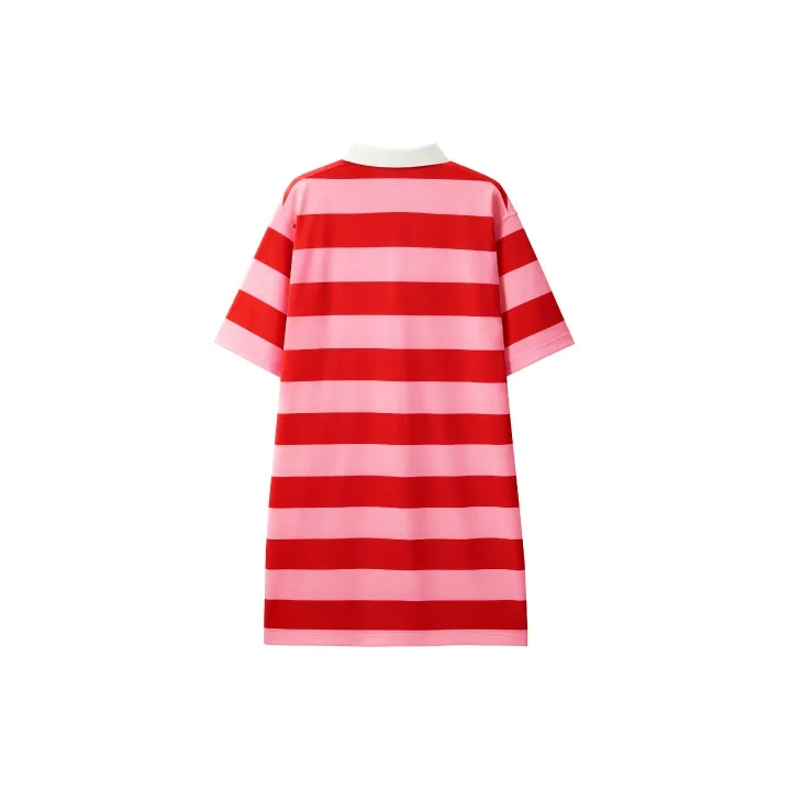 Bananain Short Sleeved Dresses Women's-7