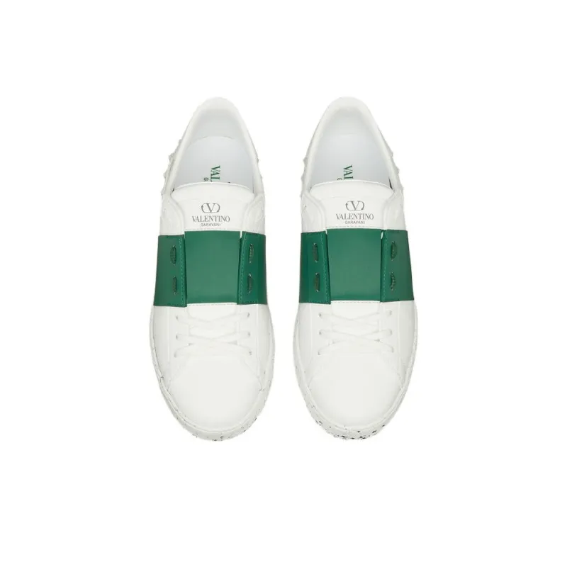 Valentino Open Sneaker 'Open For A Change   White Green'-3