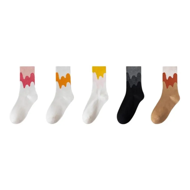 2323 Mid Calf Socks Women's 5 Pack-1