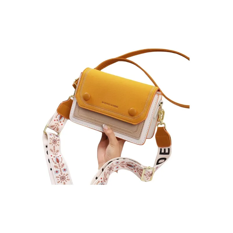 Weymond Soft Leather Shoulder Bag Crossbody Bag Backpack Women's Black/Yellow Blue/Pink Green-19