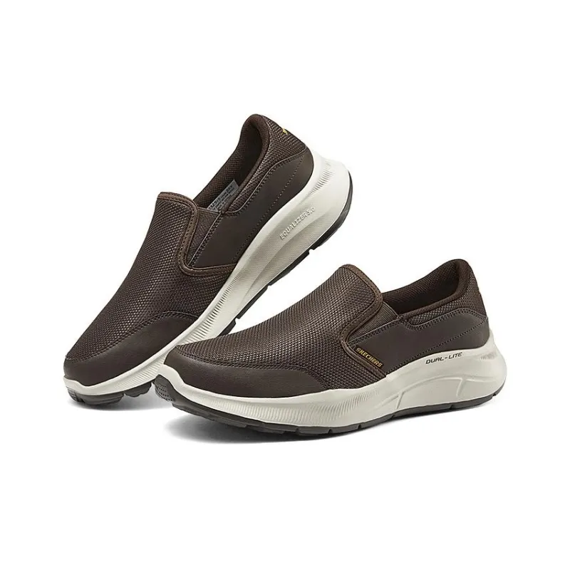 Skechers Equalizer 5.0 Breathable Low Top Casual Shoes Men's Brown-1