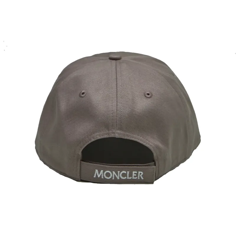 Moncler Cotton Baseball Caps Women's Dark Gray Purple-2