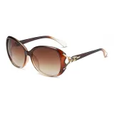 Tea Brown Frame with Gradient Tea Brown Lens
