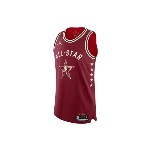 Jordan 2023 All Stars Basketball Jerseys Men Deep Red