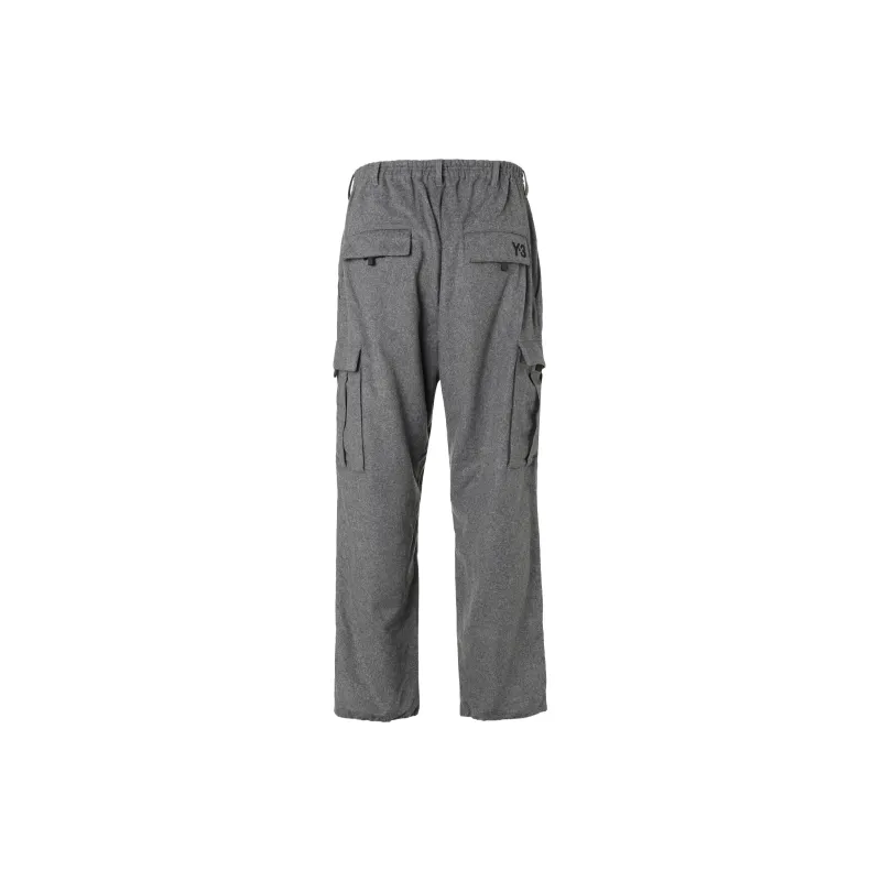 Y 3 Cargo Pants Men Gray-2