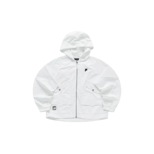 FILA FUSION INLINE Trench Coats Women's White