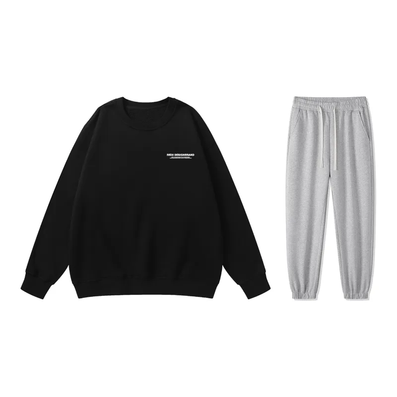 IVEIII Sweatshirt Sets Unisex-3