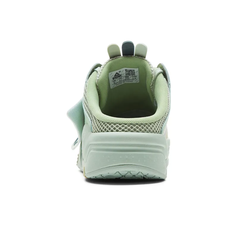 PEAK Skateboard Shoes Men Low Top Bean Sprout Green-4