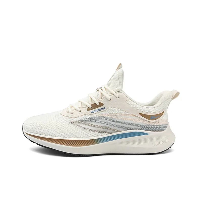 Warrior Breathable And Lightweight Low Top Casual Running Shoes Men's Blue White-7