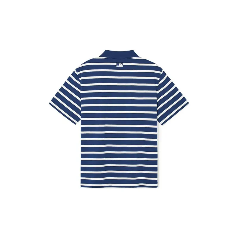 MLB Polo Shirt Unisex Light Navy Blue-1