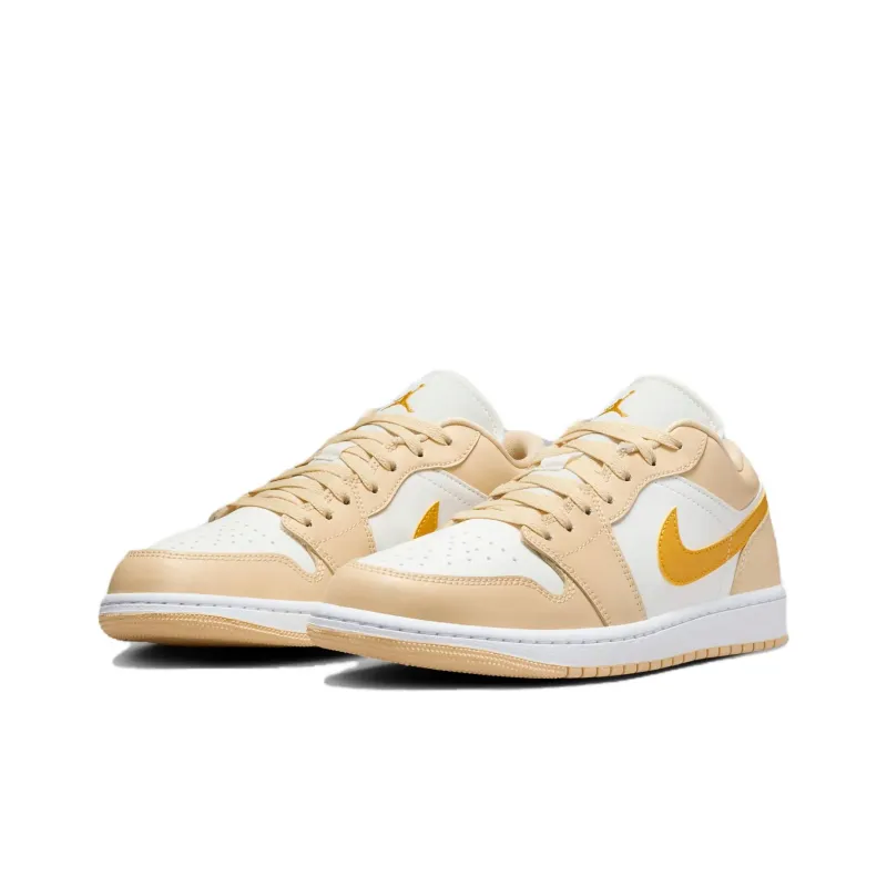Jordan 1 Low Sail Yellow Ochre Women's-2