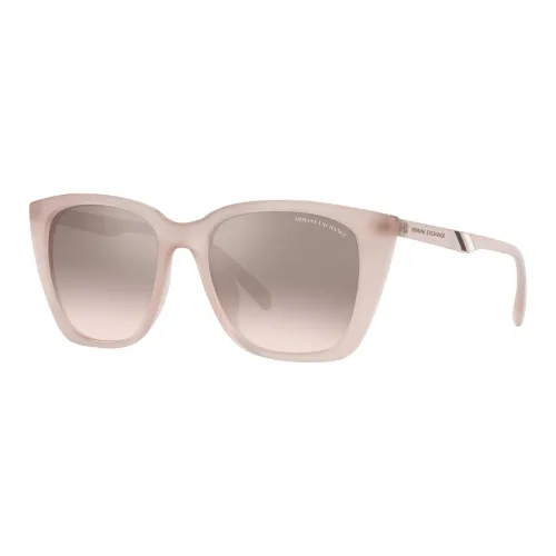 ARMANI EXCHANGE Plastic Irregular Shape Sunglasses Women's Pink