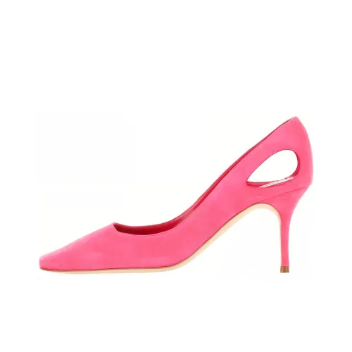 MANOLO BLAHNIK High Heels Women's Pink