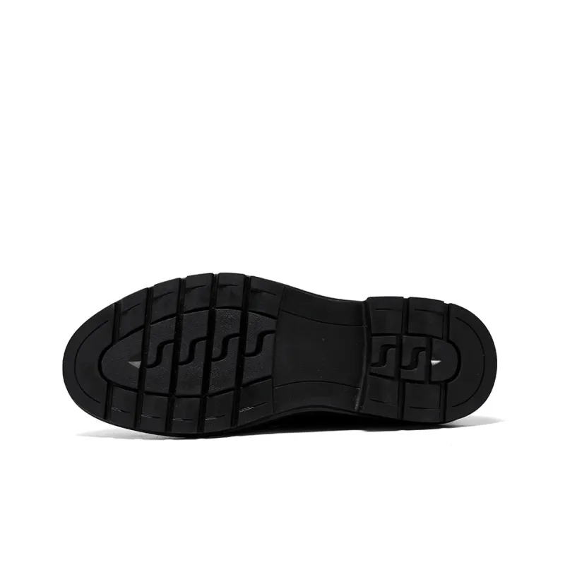 ZUWUDONG Dress Shoes Men Low Top Brown, Black-4