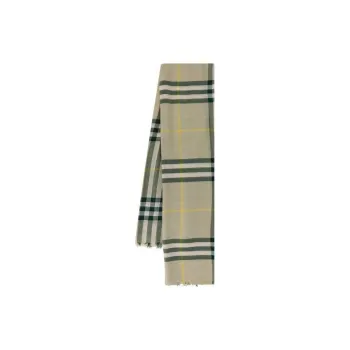 Burberry Vintage Check Fringed Edge Scarf