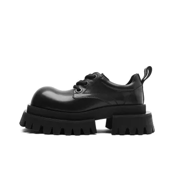 KMD Casual Single Shoes 6.5cm Women's Black