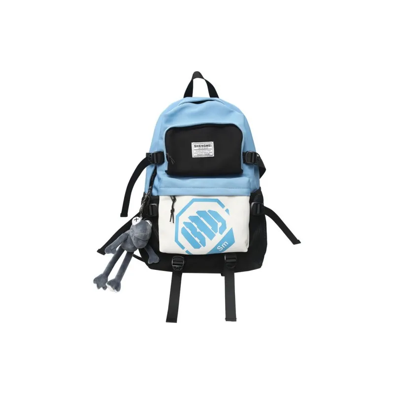BALANG Nylon Travel Laptop Bag Backpack Regular Unisex Black/Black & Blue/Black & Green/Black & White-5