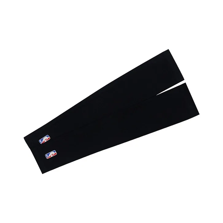 NBA Arm Guards 2 Pack Black White Unisex-2