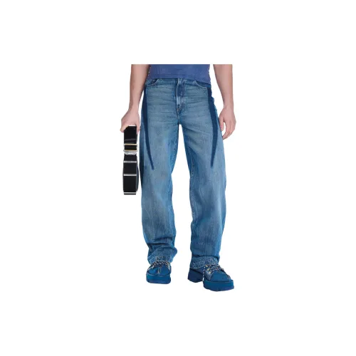 DION LEE Jeans Unisex American Blue