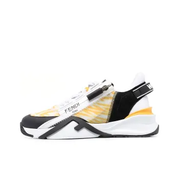 FENDI Women's Flow FF Motif Low 'Yellow'