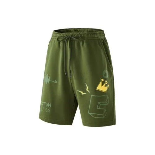 NBA Team Culture Series Basketball Shorts Unisex Army Green