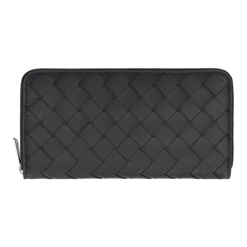 Bottega Veneta Intrecciato Zip Around Wallet-0
