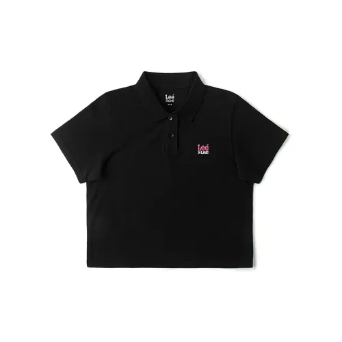 Lee Polo Shirts Women's Black