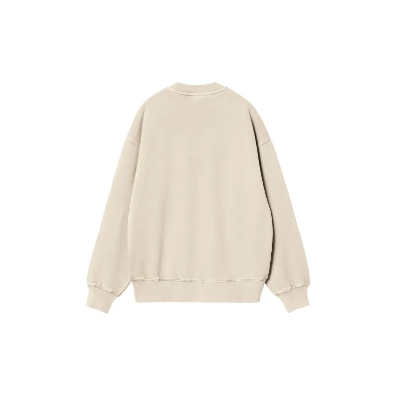 Carhartt WIP SS24 W' Duster Script Sweat Sweatshirt Women's Khaki-1