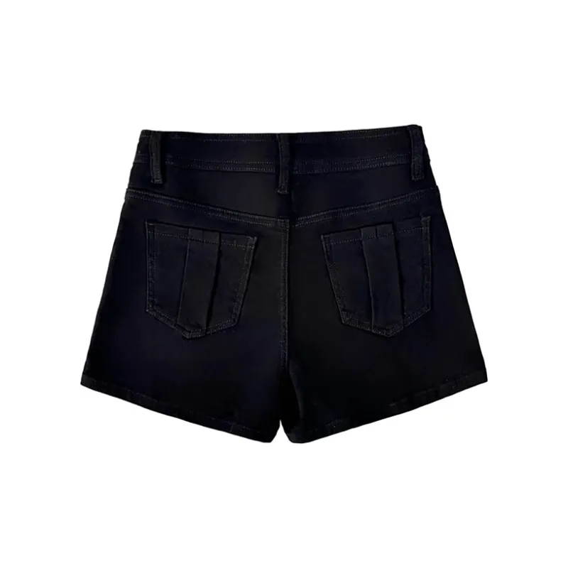 Wen Shan Denim Shorts Women's-1