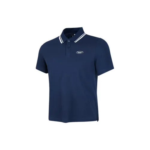 Skechers Polo Shirts Men Academy Navy/02MZ