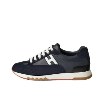 HERMES Trail Low Top Casual Shoes Men's Black