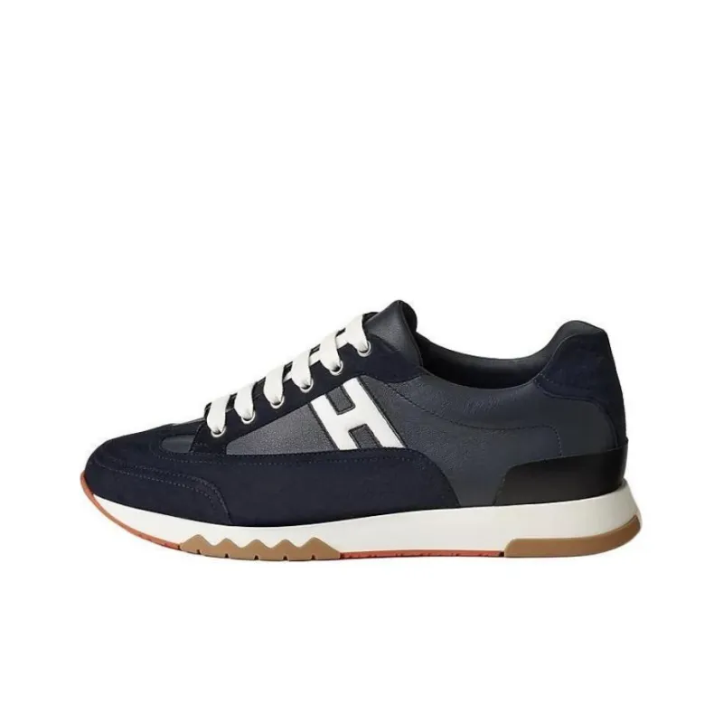 HERMES Trail Low Top Casual Shoes Men's Black-0
