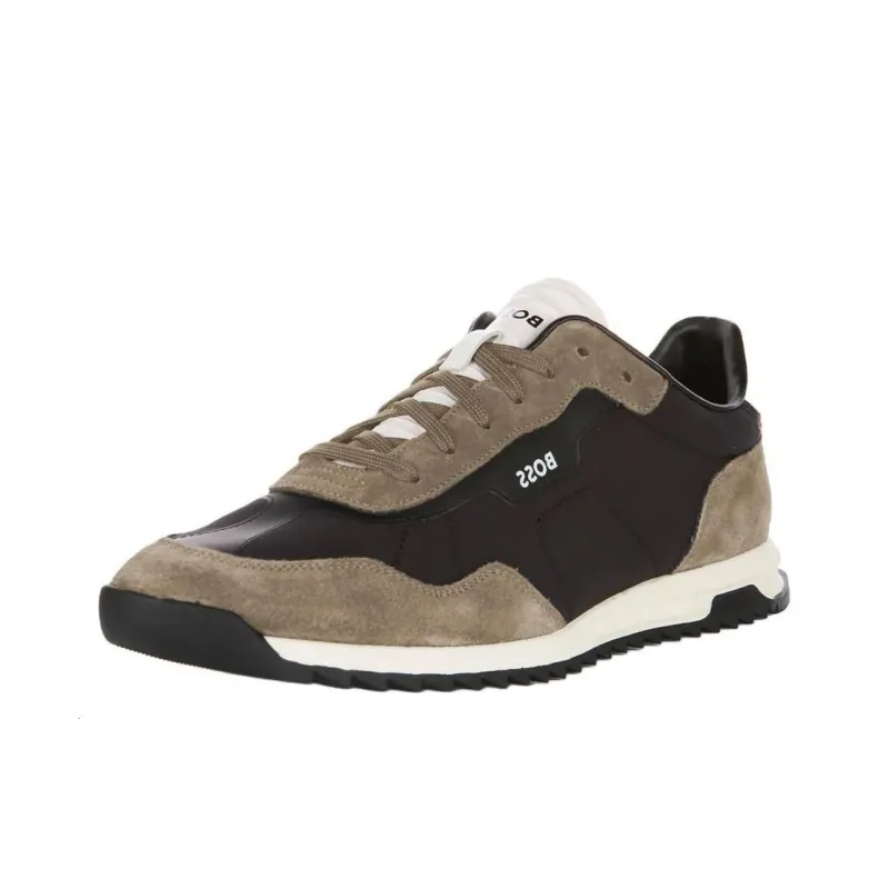 HUGO BOSS Low Top Casual Shoes Men's Brown-3