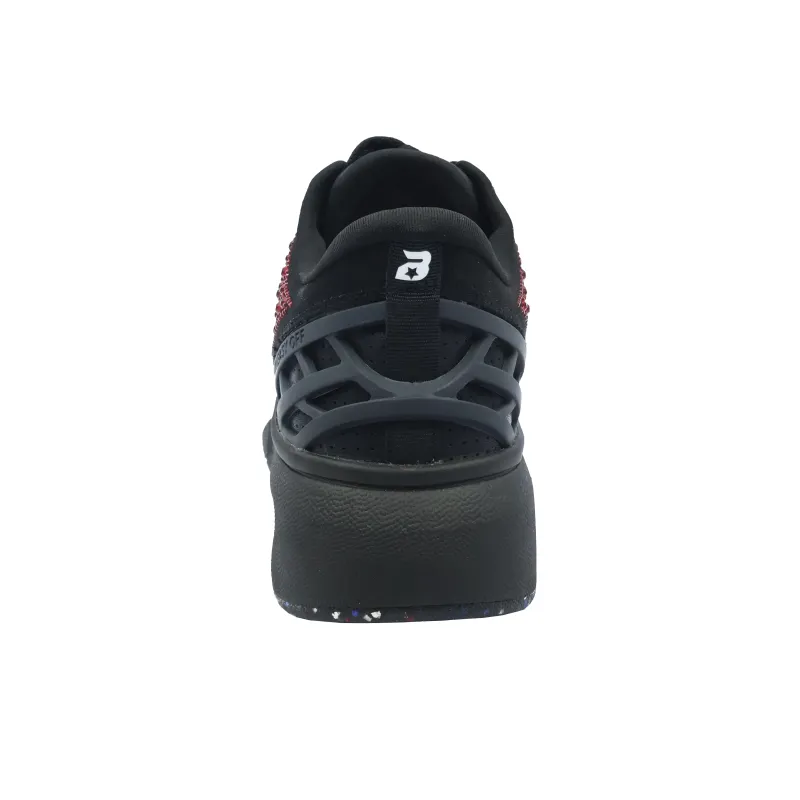 It Must Be Done Abrasion Resistant Lightweight Height Increasing Low Top Skateboard Shoes Unisex-18