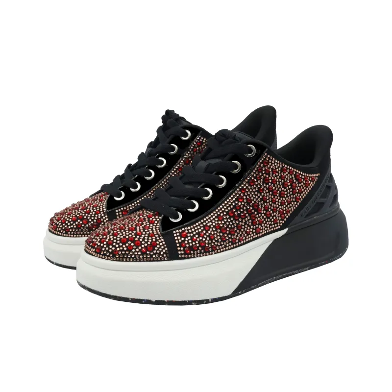 It Must Be Done Abrasion Resistant Lightweight Height Increasing Low Top Skateboard Shoes Unisex-21