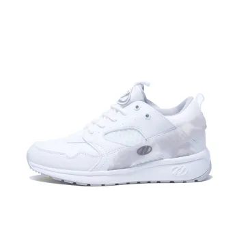 HEELYS Anti Slip And Wear Resistant Height Increasing Mid Top Casual Shoes Women's White