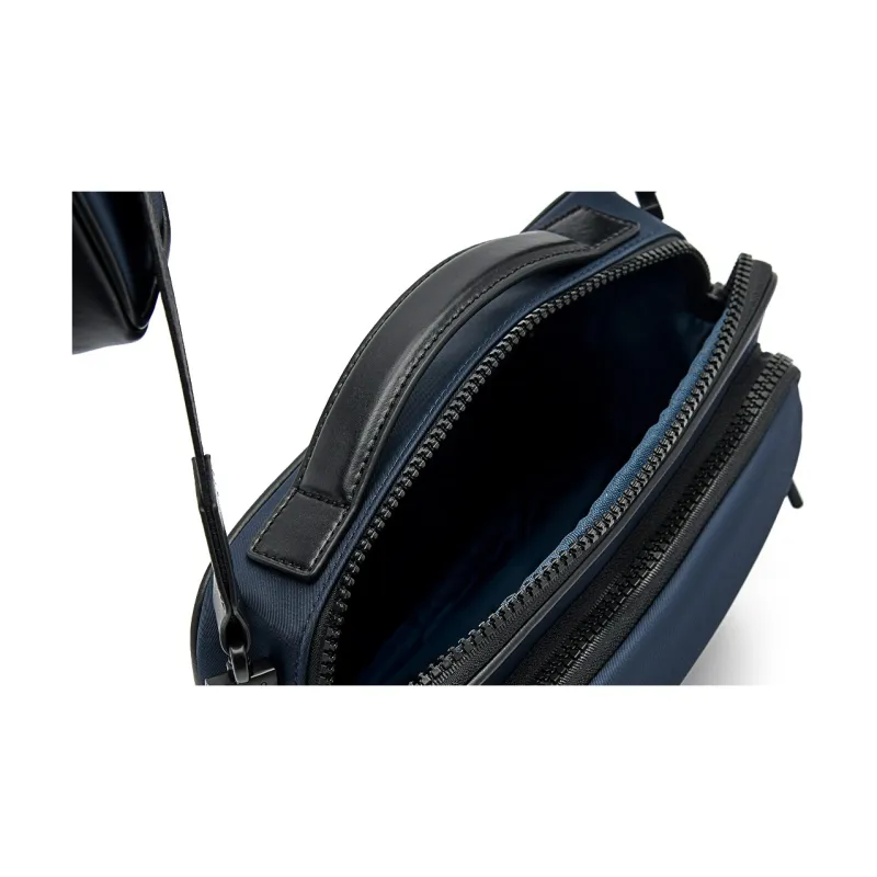 PEDRO Nylon Shoulder Bag Regular Men's Dark Blue-4