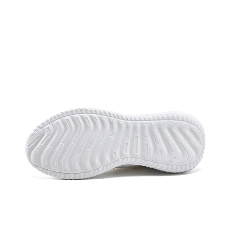 Binary Cushioning, Abrasion Resistant, Breathable, Lightweight Low Top Running Shoes Women's White Pink-4