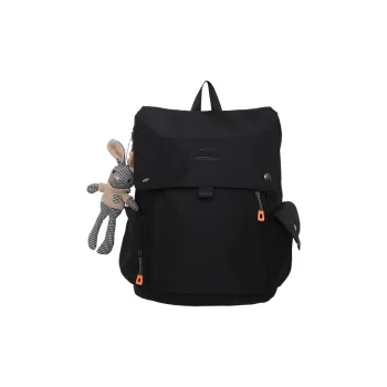 Duoluplo Doron Paul Nylon Backpack Regular Unisex Black/Light Blue/Blue/Green