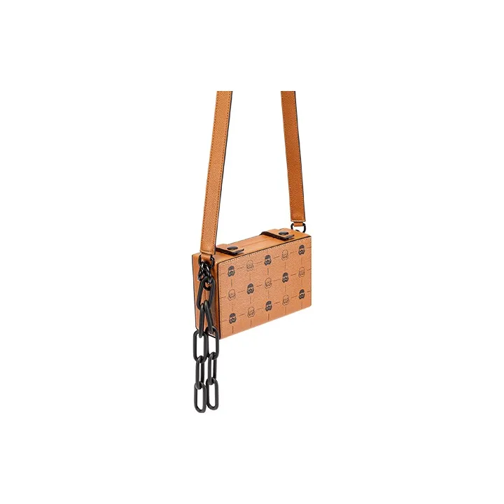 GUDI PVC Material Detachable Shoulder Strap Adjustable Shoulder Bag Crossbody Bag Regular Unisex Black-9