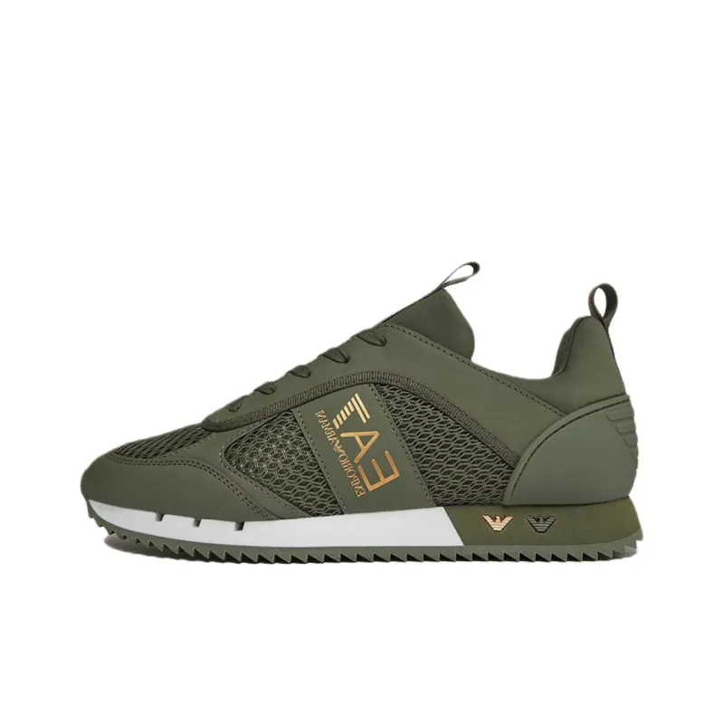 Ea7 EMPORIO ARMANI EA7 Lace-up Mesh Sneakers-0