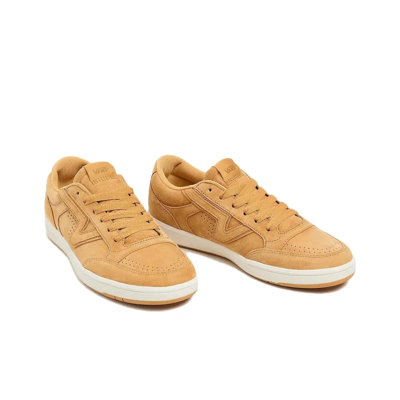 Vans Lowland Comfycush Slip-Resistant Cushioning Low-Top Skateboard Shoes Women's Yellow-2
