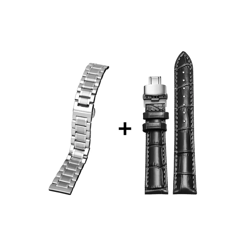 SHIRUI Casio Compatibility Watch Band 20mm/21mm Genuine Leather Material-6